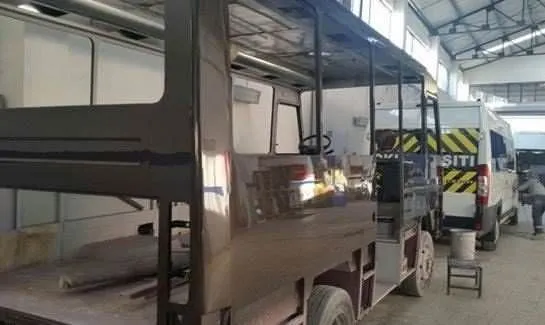 Efsane Magirus minibüsü bakın ne hale getirdiler!