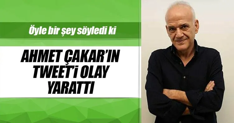 Sivasspor-Fenerbahçe maçının ardından Ahmet Çakar’ın tweeti olay yarattı