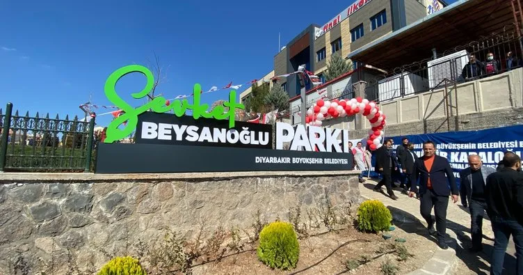 Ömrünü Diyarbakır’a adayan Şevket Beysanoğlu’nun adını taşıyan park açıldı