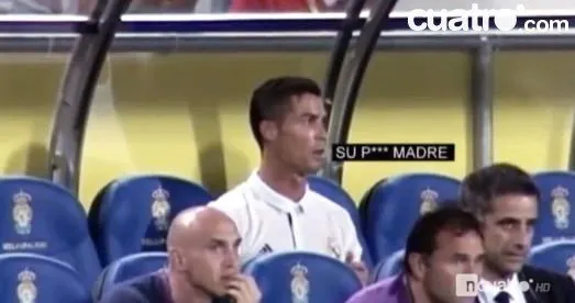 Ronaldo’dan Zidane’a küfür!