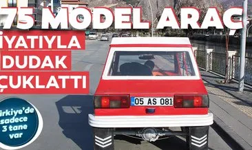 1975 model otomobilini internetten satışa çıkardı! Türkiye’de sadece 3 tane olan aracın fiyatı dudak uçuklattı