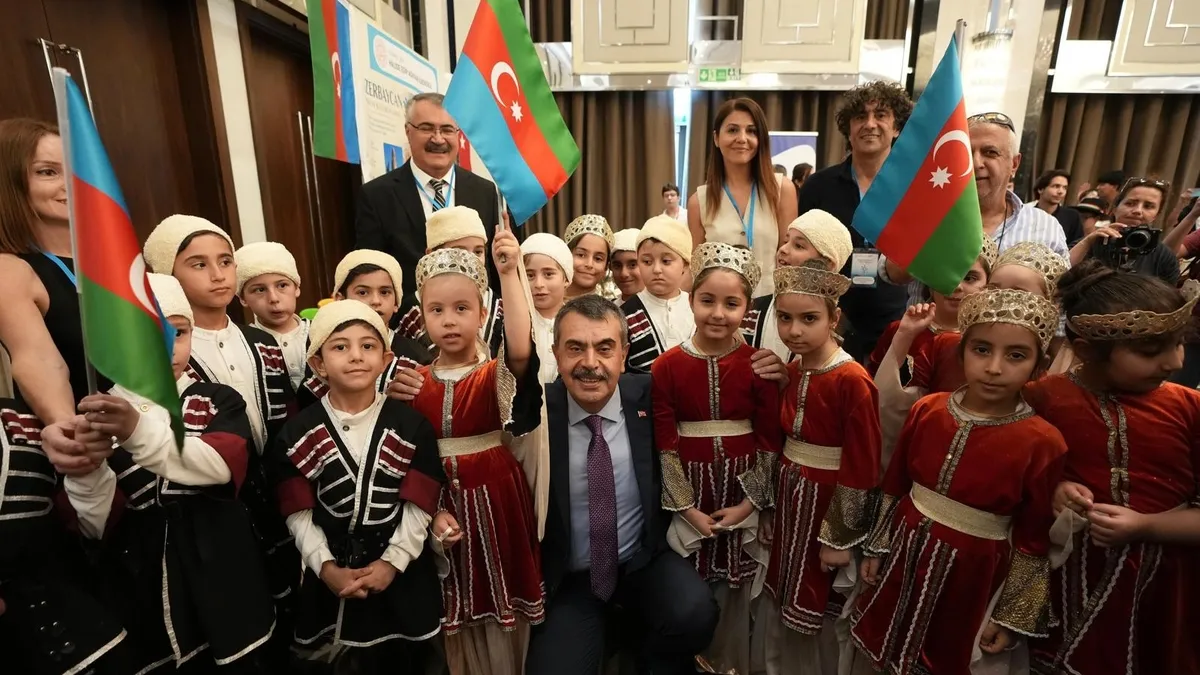 Milli Eğitim Bakanı Yusuf Tekin Türk dünyası projesini açıkladı