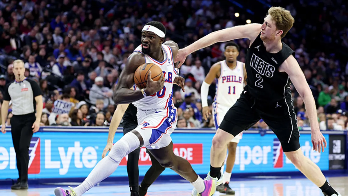 NBA'de 76ers, Adem Bona'nın double-doublea yaklaştığı maçta Nets'i yendi