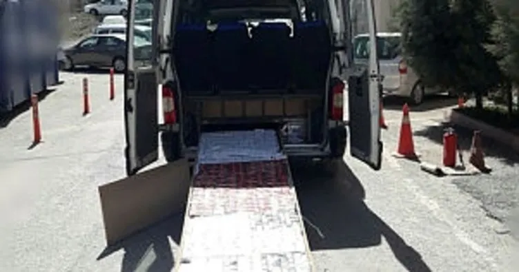 Mardin’de 5 bin paket kaçak sigara ele geçirildi
