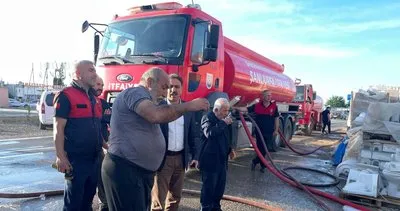 Şanlıurfa’da depo yangını! #sanliurfa