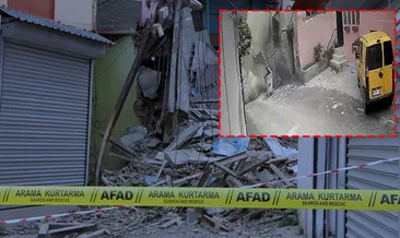 Adana’da sağanak sonrası metruk bina çöktü! Mahalleli deprem sandı: O anlar kamerada