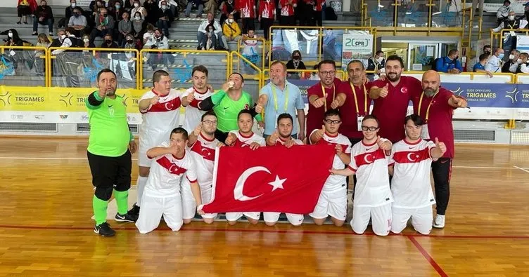 Down Sendromlular Futsal Milli Takımı Avrupa şampiyonu oldu!