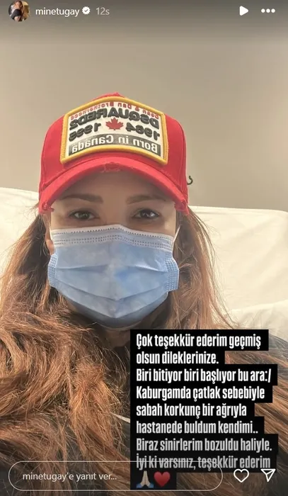 46 yaşındaki oyuncu Mine Tugay hastanelik oldu! ’Biri bitiyor biri başlıyor’