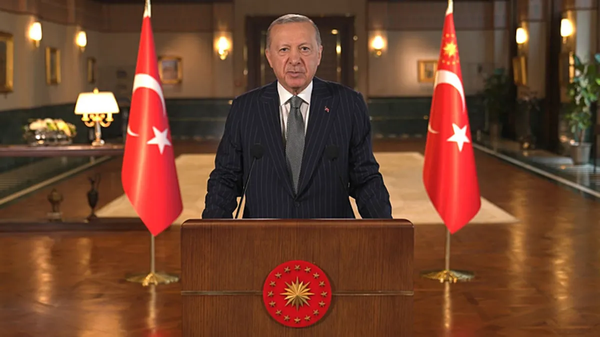 Başkan Erdoğan'dan 29 Ekim mesajı: Türkiye bugün dünden daha güçlüdür