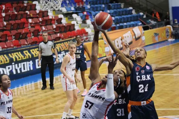 FIBA Kadınlar Avrupa Kupası: Mmes Carolo:64 Çukurova Basketbol:95