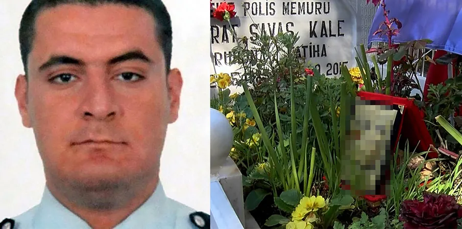 SON DAKİKA… Şehit polis Murat Savaş Kale’nin mezarındaki o yazı herkesi ağlattı: Meğer daha 10 günlükken…