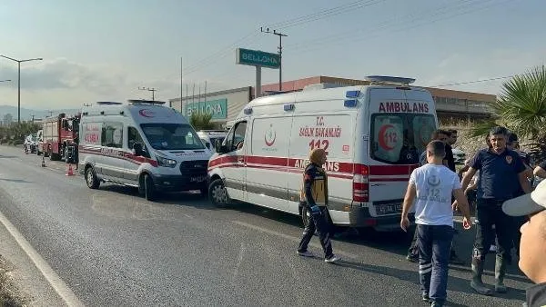 Manisa Turgutlu’da işçi servisi devrildi: 25 yaralı
