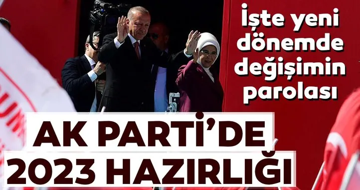 AK Parti'de deÄiÅim sonbaharda baÅlÄ±yor