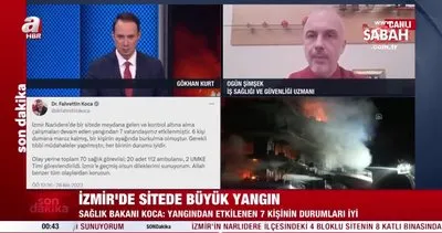 Son dakika: İzmir Narlıdere’de Folkart Sitesi’nde yangın: Panikle balkondan atlayıp yaralananlar var | Video