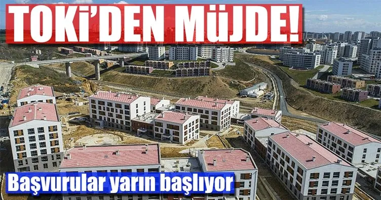 TOKİ’nin İstanbul Kayaşehir konutlarına başvurular yarın başlıyor