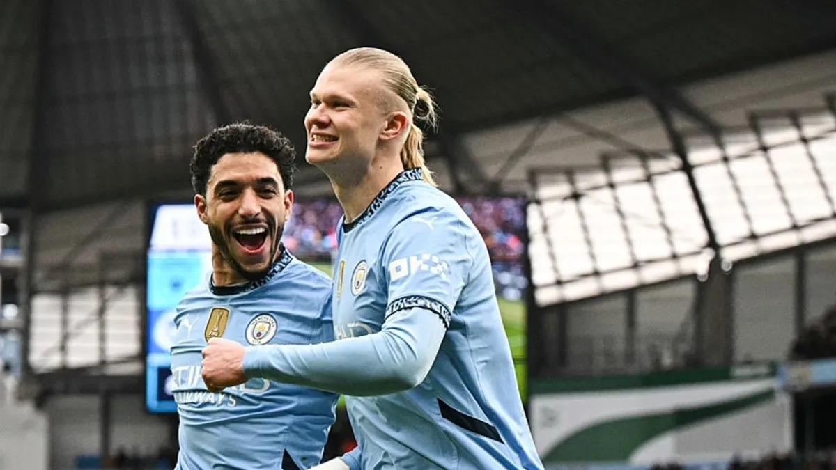 Erling Haaland 11 dakikada Premier Lig tarihine geçti
