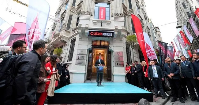 Beyoğlu'nda ilk şehir içi kuluçka merkezi “Cube Beyoğlu açıldı