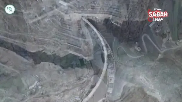 Türkiye'nin en yüksek barajının tamamlanmasına 25 metre kaldı | Video