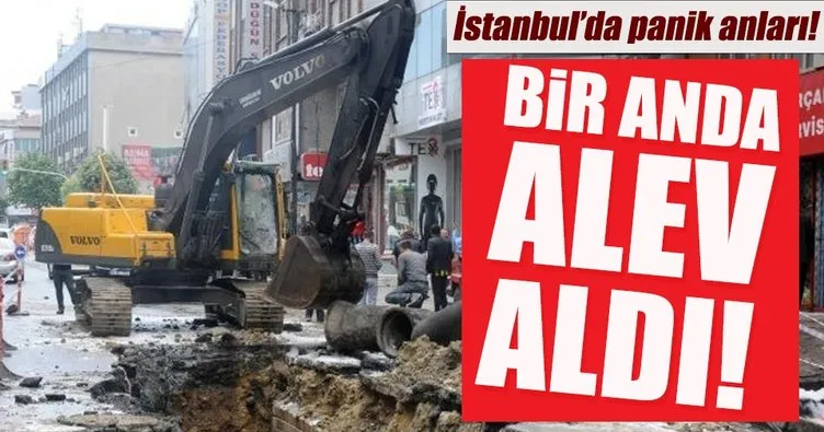 İstanbul’da korkutan doğalgaz patlaması!