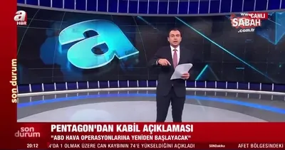 Pentagon’dan Kabil Havalimanı açıklaması | Video