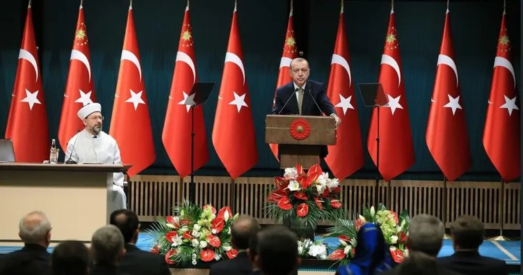Cumhurbaşkanı Erdoğan İl Müftülerini kabul etti