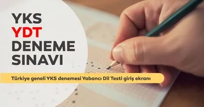 MEB YKS YDT DENEME SINAVI SONUÇ TAKVİMİ || 2024 YKS YDT deneme sonuçları ne zaman belli olacak, nereden ve nasıl öğrenilir?