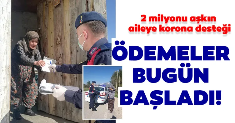 Son dakika haberi: 2 milyon 300 bin aileye yardım! Ödemeler bugün başladı...