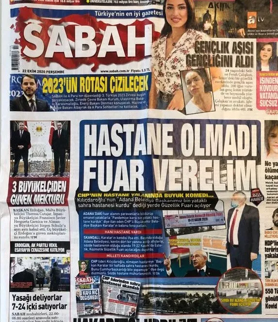 Kılıçdaroğlu’nun sözde ’sahra’ hastanesiydi, Aile düğün salonu oldu!