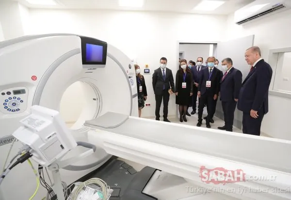 Başkan Erdoğan tek tek inceledi! Sancaktepe'deki Prof. Dr. Feriha Öz Acil Durum Hastanesi açıldı