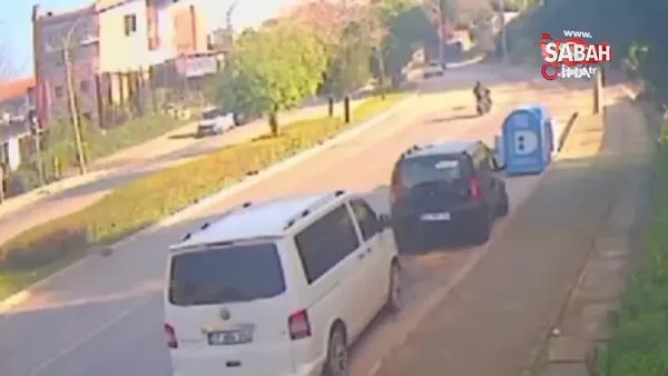 Mıcıra kapılan araç 18 metre böyle sürüklendi, genç sürücü hayatını kaybetti | Video