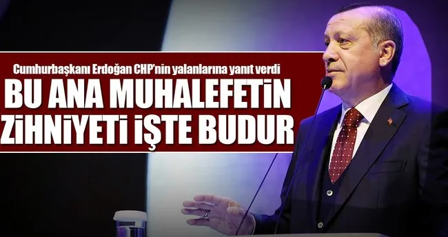 ‘Ana muhalefet yalan söylüyor’