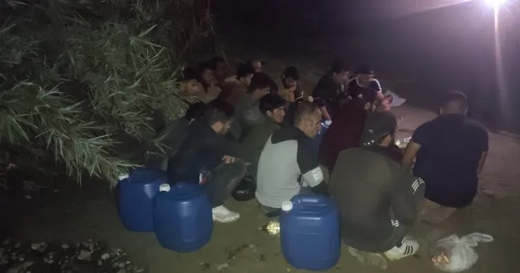 Alanya’da 36 düzensiz göçmen yakalandı
