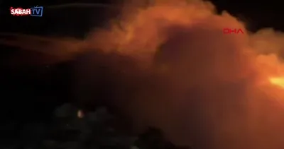 Burdur’da şehir çöplüğünde yangın! | Video