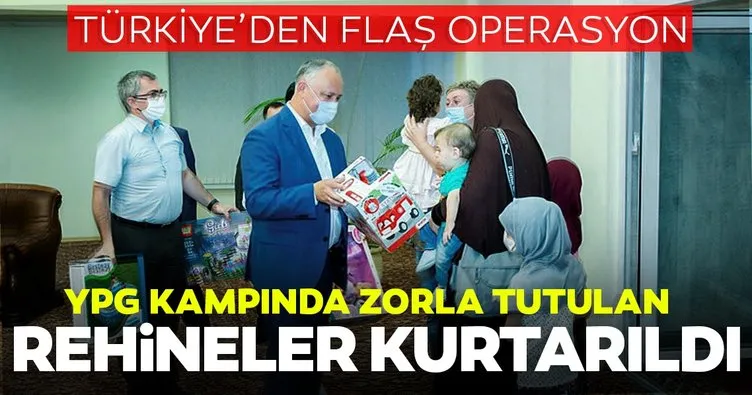 YPG’nin esir aldığı Moldova vatandaşları Türkiye’nin operasyonu ile kurtarıldı