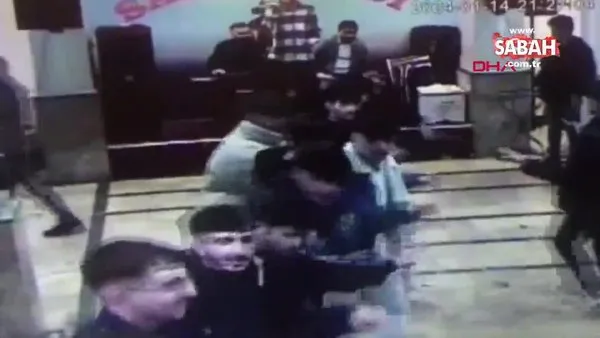 Sultanbeyli'de düğün salonunda yaşanan dehşet anlarına ait görüntüler ortaya çıktı! | Video