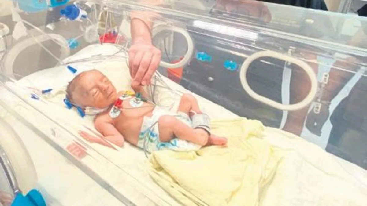 Yapay damarla hayata tutundu