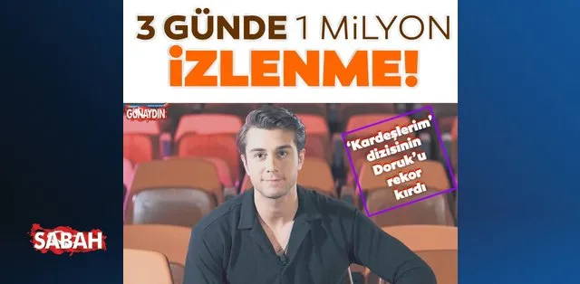 onur seyit yaran roportaji rekor kirdi 3 gunde 1 milyon izlenme son dakika magazin haberleri
