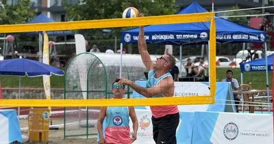 Trabzon'da uluslararası plaj voleybolu heyacanı başladı #trabzon
