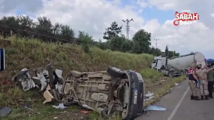 9 kişinin öldüğü kazada kamyon sürücüsünün ifadesi ortaya çıktı | Video