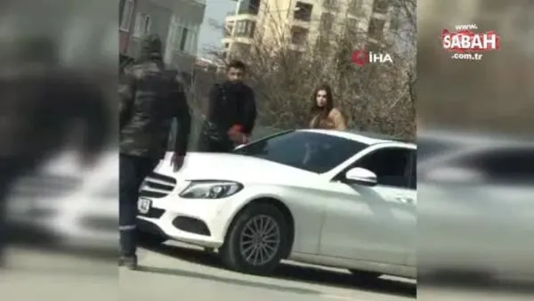 Bursa'da bir kadın, Kadınlar Günü'nde sokak ortasında darbedildi | Video