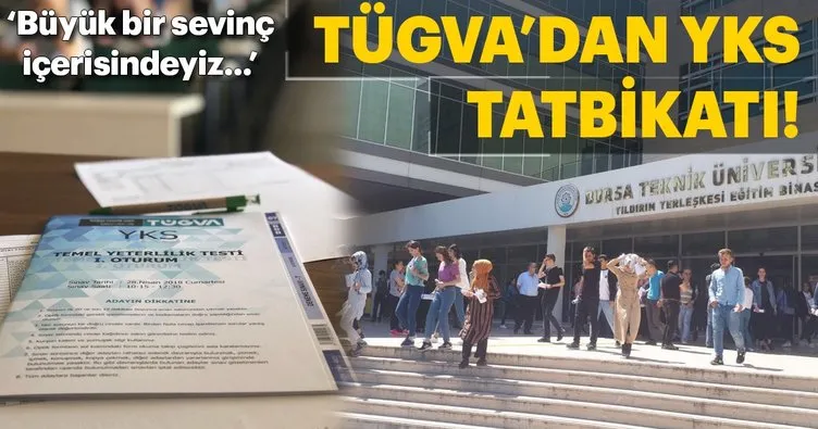 TÜGVA’dan Yüksek Öğretim Kurumları Sınav Tatbikatı
