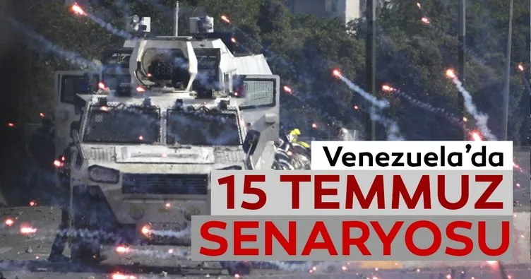 Venezuela’da 15 Temmuz senaryosu