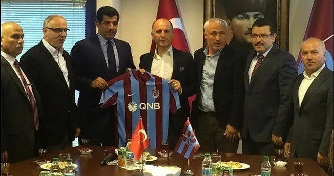 Katar Büyükelçisi’nden Trabzonspor’a ziyaret