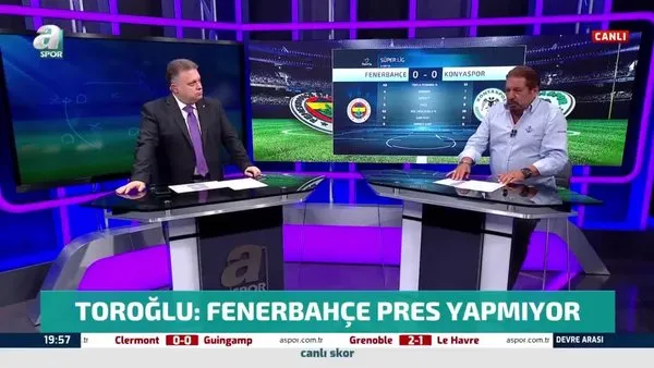 Erman Toroglu Fenerbahce Konyaspor Macindaki Iptal Edilen Golu Yorumladi Videosunu Izle Son Dakika Haberleri