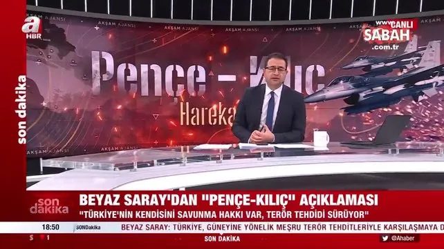 Son dakika haberi | Beyaz Saray'dan Türkiye açıklaması: Kendisini savunma hakkı var! | Video