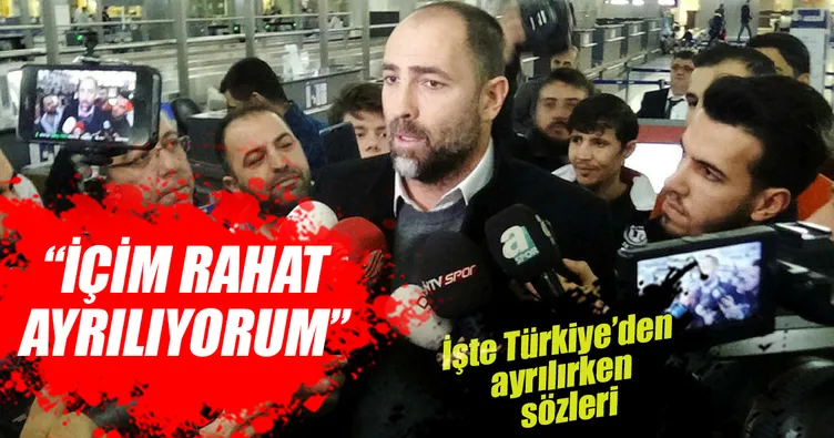 Tudor: İçim rahat ayrılıyorum