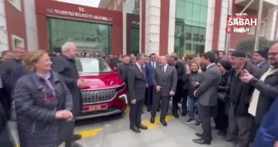Bakan Varank, Sultanbeyli’ye TOGG otomobil ile geldi | Video