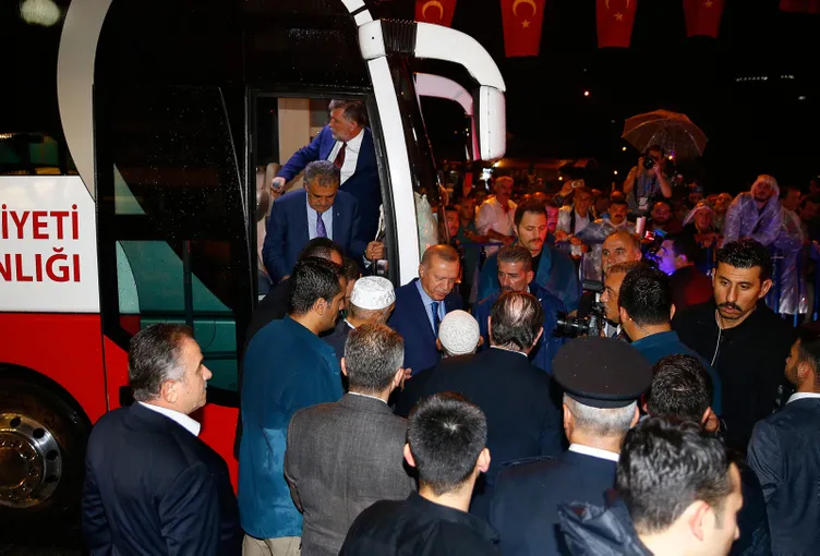 Türkiye Cumhurbaşkanı Erdoğan, Rize'de