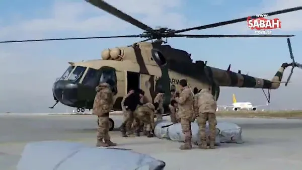 İçişleri Bakanlığı: “Helikopterlerle vatandaşlarımıza ihtiyaç malzemesi sevkiyatımızı sürdürüyoruz” | Video