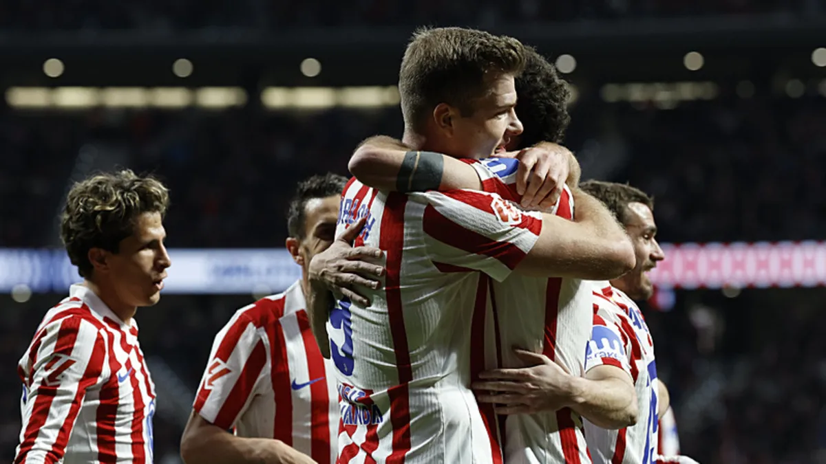 Atletico Madrid, Espanyol’u 4 golle devirdi! Atletico Madrid, Espanyol’u 4 golle devirdi!